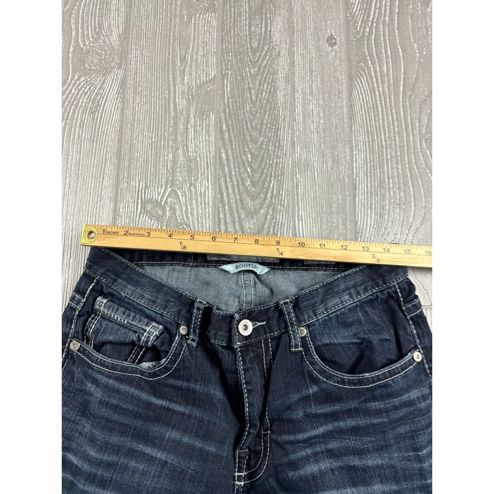 BKE Derek Jeans Mens 31R Straight Leg Dark Wash Denim Blue 31x32 - Picture 6 of 11